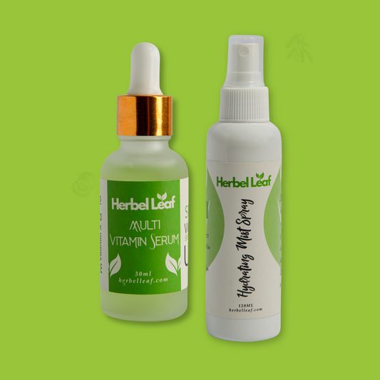 Radiant Hydration Duo: Multivitamin Serum & Hydrating Mist Spray