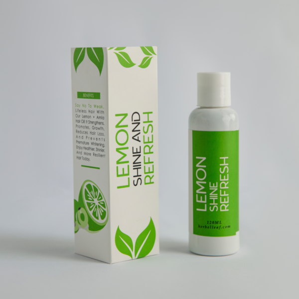 Herbal Leaf Amla + Lemon Hair Oil – Best Hair Oil for Hair Growth in Pakistan